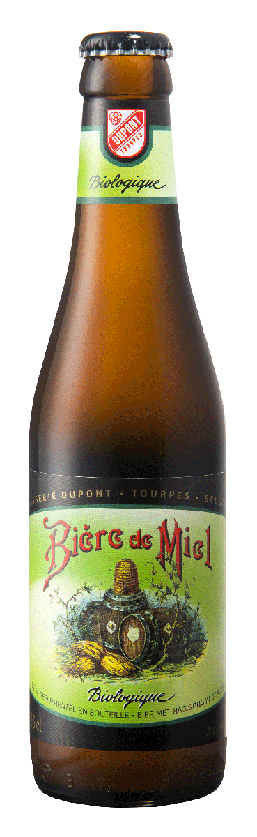 5410702001208 Bière de Miel Bio 25cl - Packshot officiel bouteille haute définition Brasserie Dupont